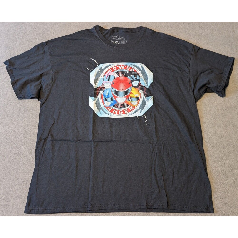 Power Rangers Loot Crate Loot Wear Exclusive 2018 T Shirt Mens 3XL Black